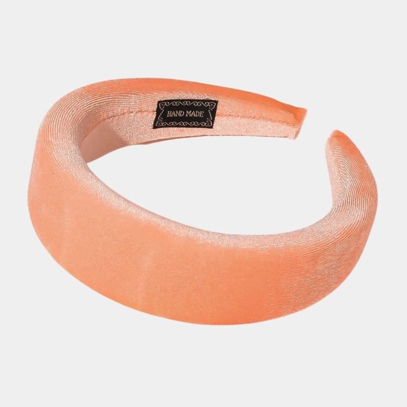 serre tete corail epais velours meolina serre tete corail epais velours meolina