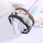 serre tete cuir chanel