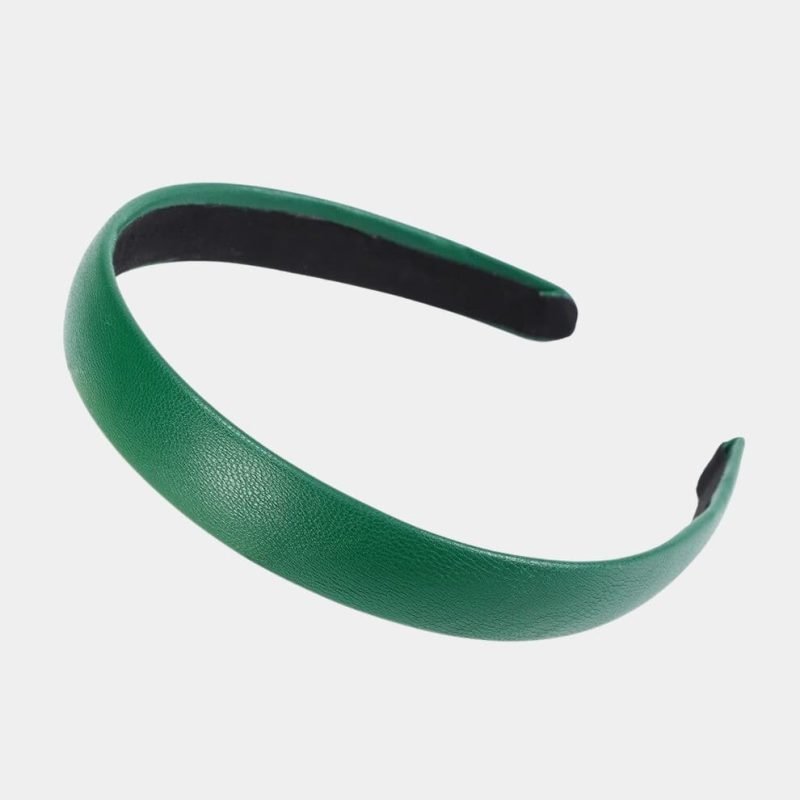 serre tete cuir vert meolina serre tete cuir vert meolina