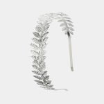 serre tete feuille argente meolina