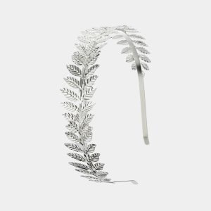 serre tete feuille argente meolina