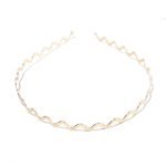 serre tete fin femme dore