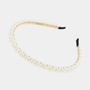 serre tete fin perle taille a meolina