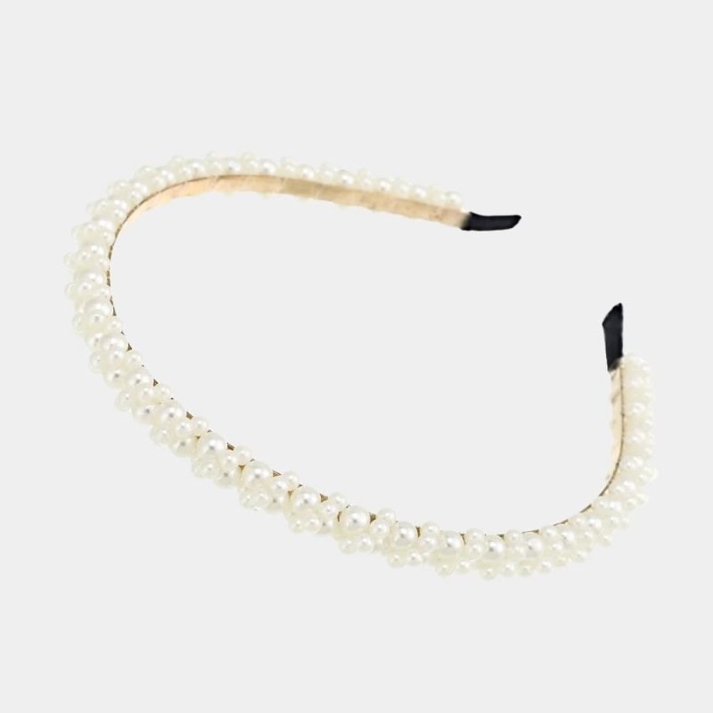 serre tete fin perle taille a meolina