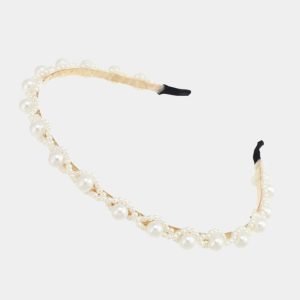 serre tete fin perle taille e meolina