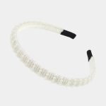 serre tete fin perle taille f meolina