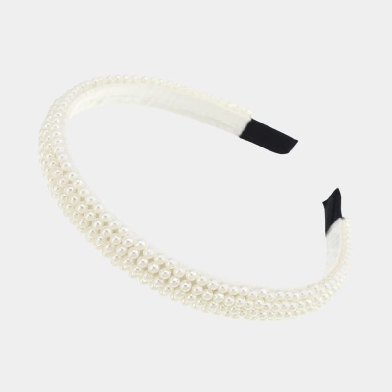 serre tete fin perle taille g meolina