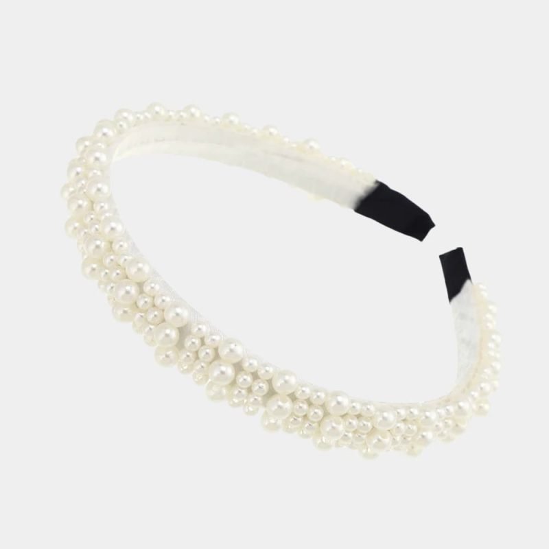 serre tete fin perle taille h meolina