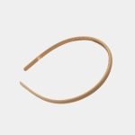 serre tete fin plastique beige dents meolina