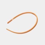 serre tete fin plastique orange dents meolina