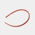 serre tete fin plastique rouge dents meolina