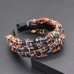 serre tete laine colore multicolore