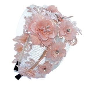 serre tete mariag rose