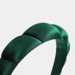 serre tete matelasse vert meolina 3