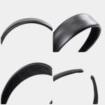 serre tete noir large cuir meolina 2