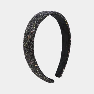 serre tete paillette noir meolina