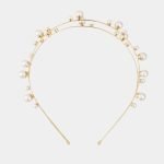 serre tete perle double rang dore meolina 3