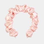 serre tete plisse rose clair soie meolina 5