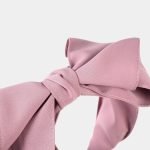 serre tete rose noeud tissu meolina 4