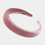 serre tete rose velours meolina