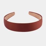 serre tete satin marron meolina