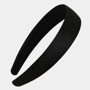 serre tete satin noir meolina