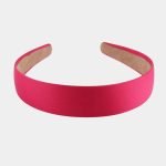 serre tete satin rose cerise meolina