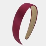 serre tete satin rouge meolina