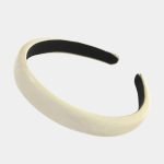 serre tete simili cuir beige meolina