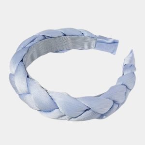 serre tete tresse bleu meolina