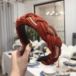 serre tete tresse corail