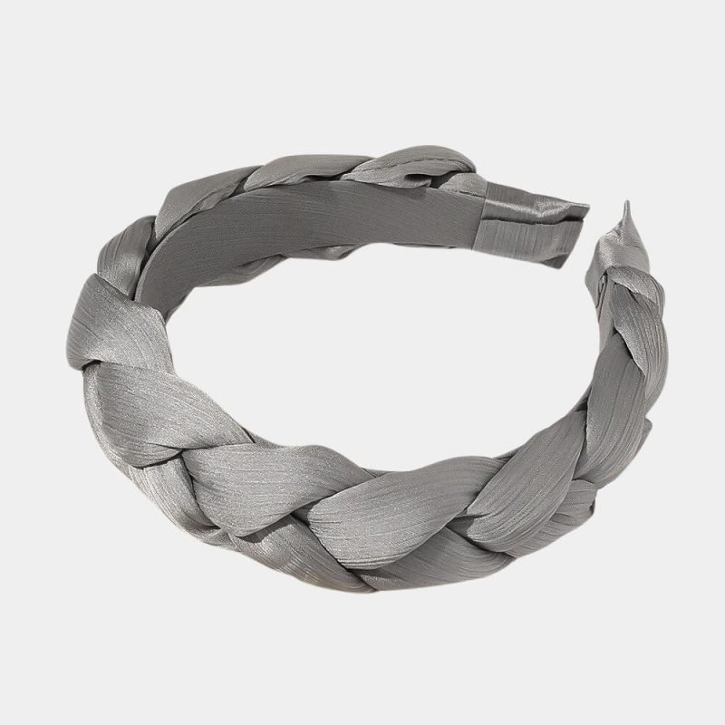 serre tete tresse gris meolina serre tete tresse gris meolina