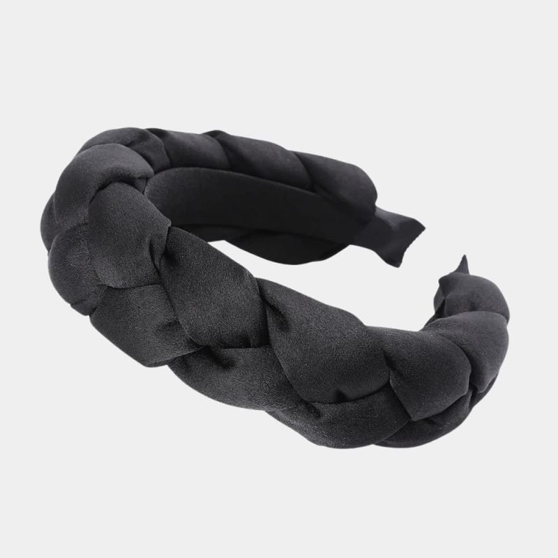 serre tete tresse noir large meolina serre tete tresse noir large meolina