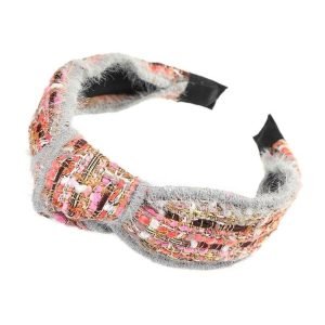 serre tete tweed rose