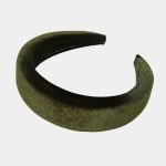 serre tete vert camo epais velours meolina