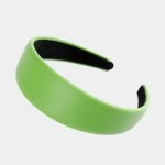 serre tete vert large cuir meolina