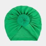 turban bebe vert noeud meolina