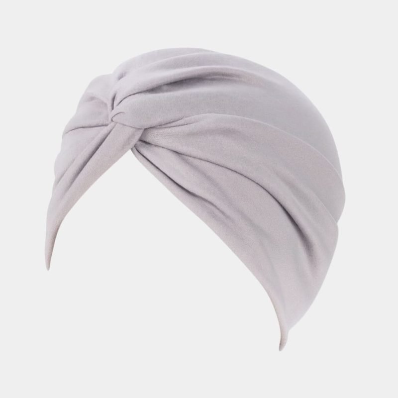 turban croise gris meolina