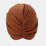 turban croise marron meolina 3