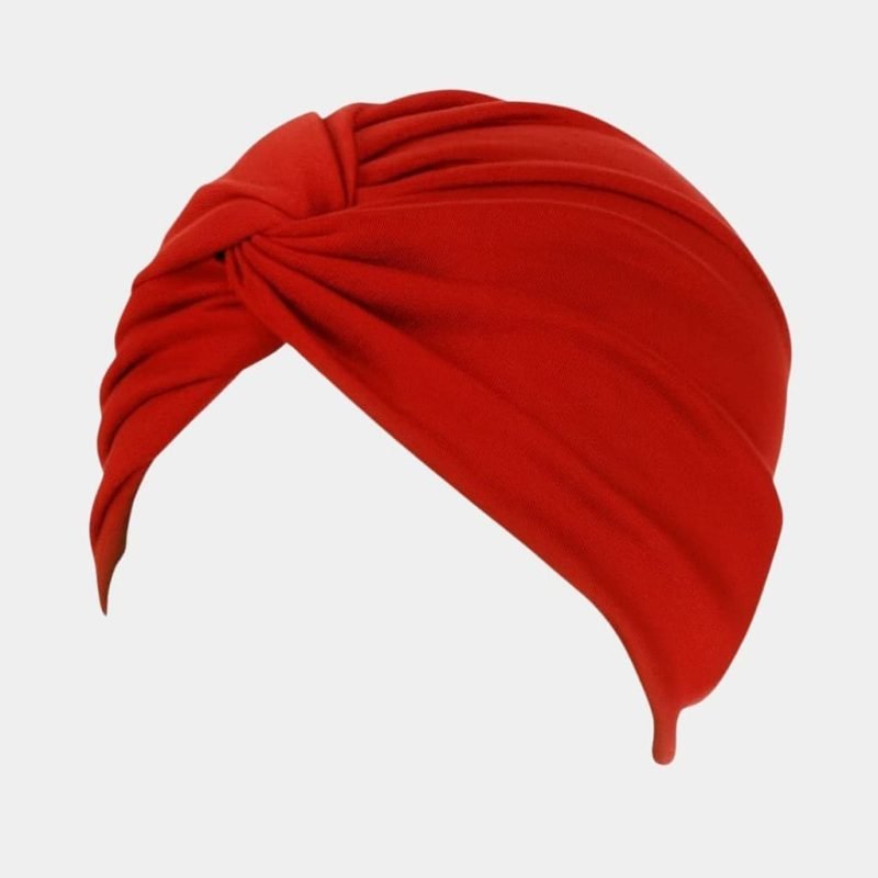 turban croise rouge meolina