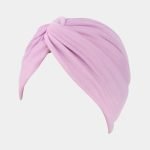 turban croise violet meolina