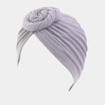 turban gris gros noeud meolina 2