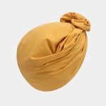 turban jaune noeud meolina 3