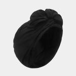 turban noir noeud meolina