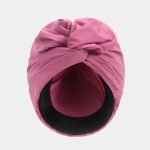 turban rose noeud meolina 2
