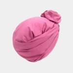 turban rose noeud meolina 3
